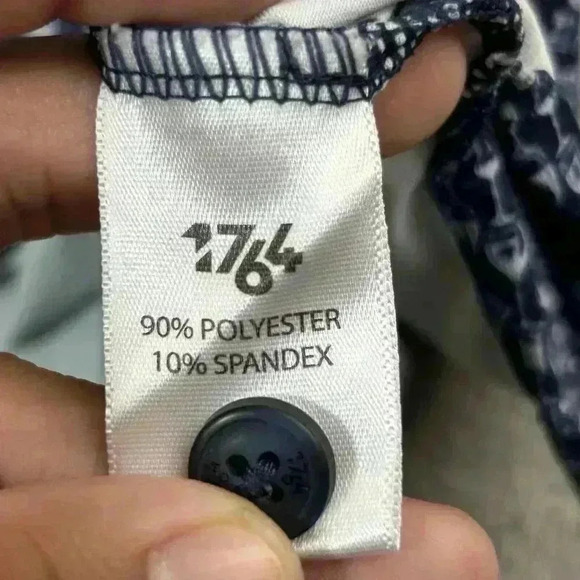 1764 Shirt Mens 2XL Cocktail Print Performance Golf Polo Breathable Drinking AOP - Picture 7 of 10